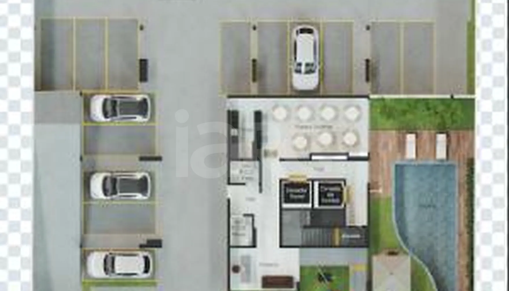Planta — Pavimento garagem