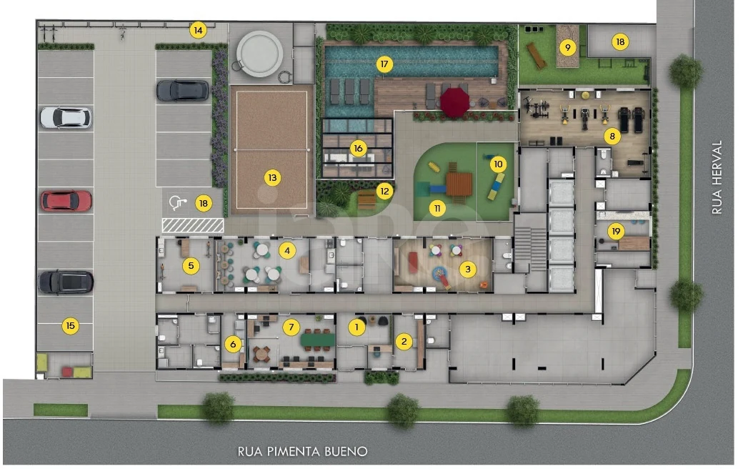 Planta — Pavimento térreo