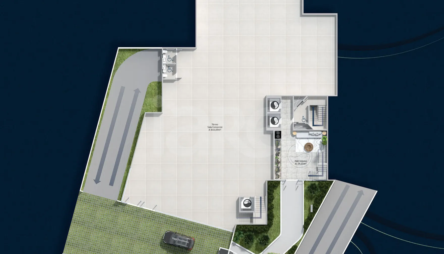 Planta — Pavimento térreo
