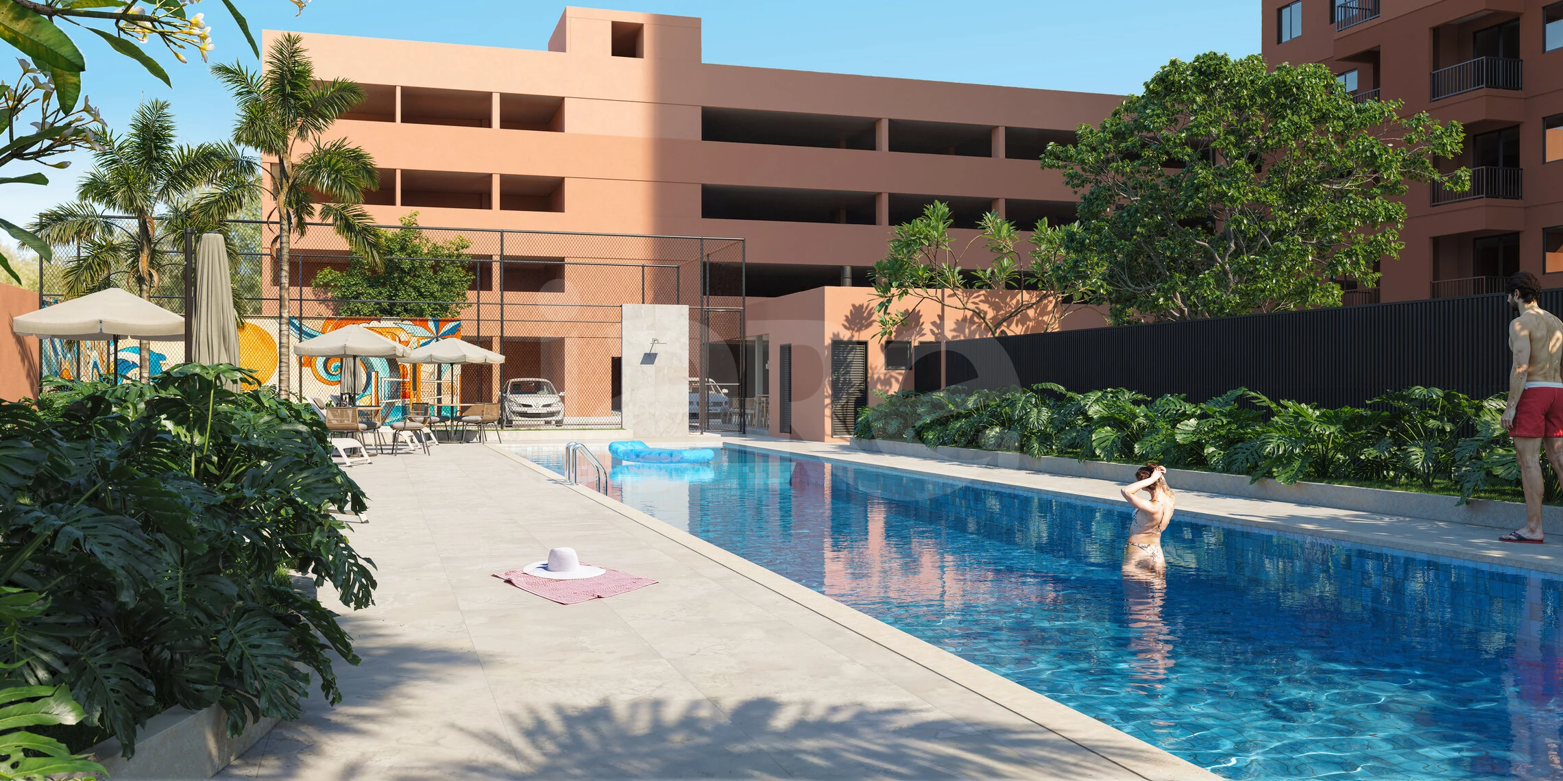 Rubi Condomínio Clube - Apartamento com 42 m², em Jardim Vila Galvão — foto 11