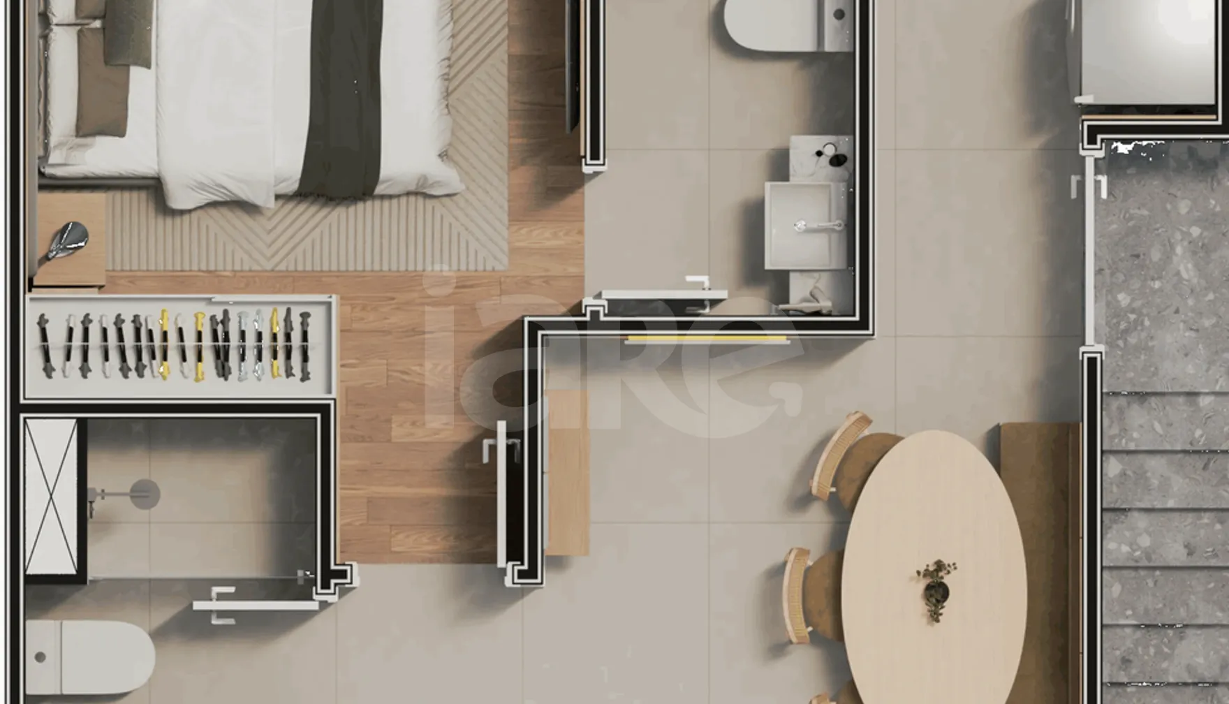Planta — Casa em Condomínio 49,67 m²