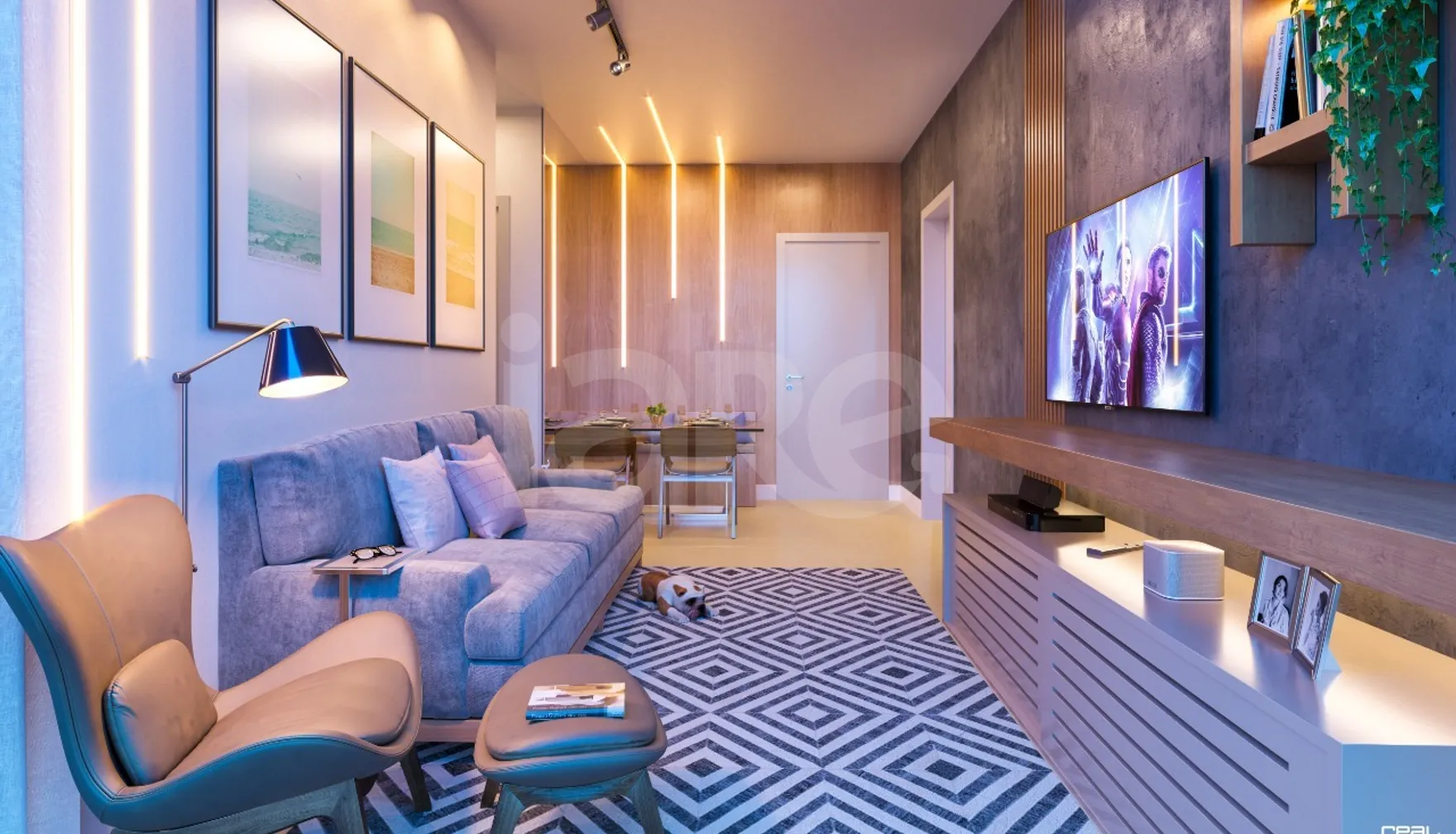 Praia Boulevard - Apartamento com 58,6 m², em Jockey de Itaparica — foto 3