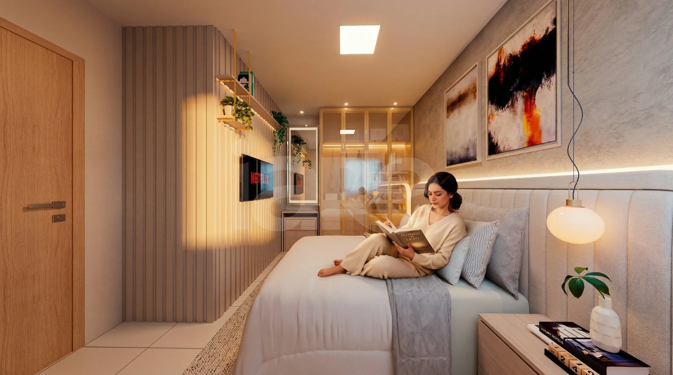 Inspire Itararé Residence - Apartamento com 42,07 m², em Jardim Itararé — foto 4