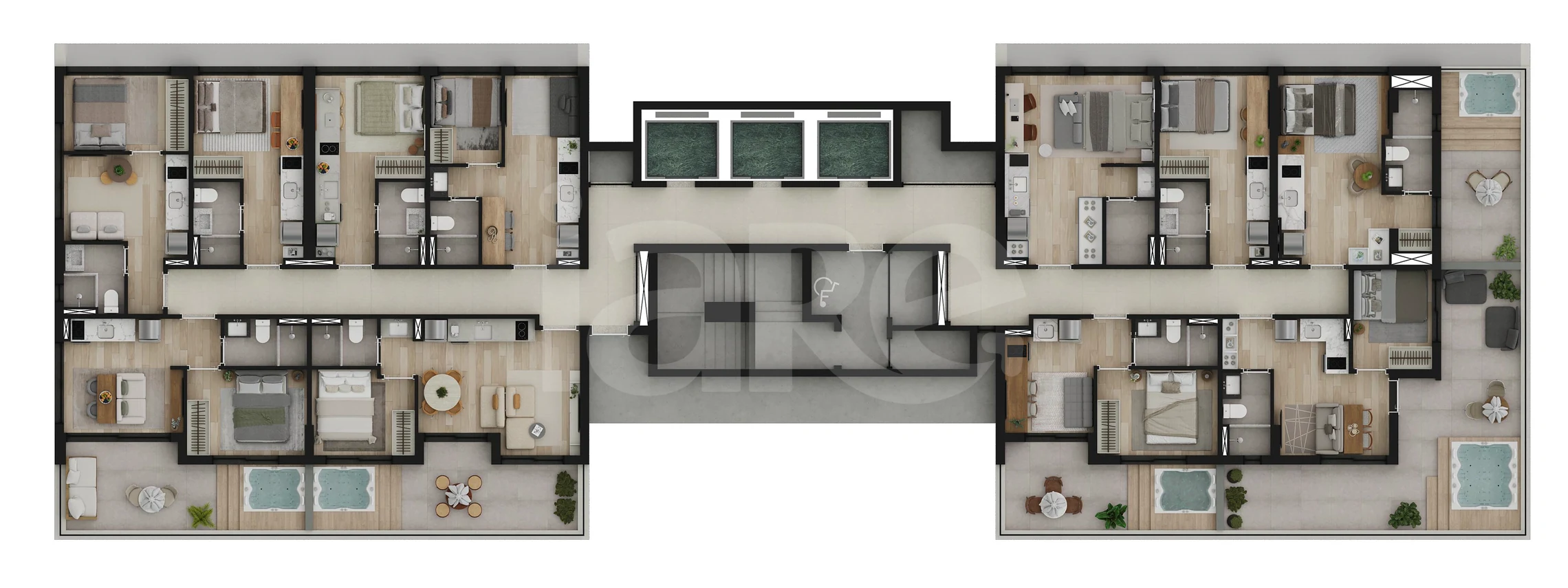 Planta — Pavimento 12