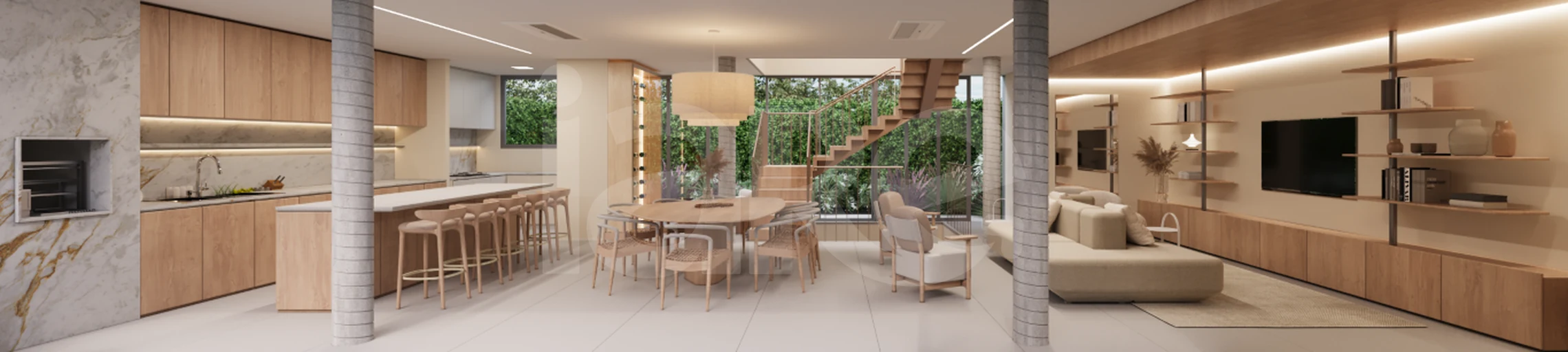 Áurea - Casa com 318,76 m², em Campina do Siqueira — foto 3