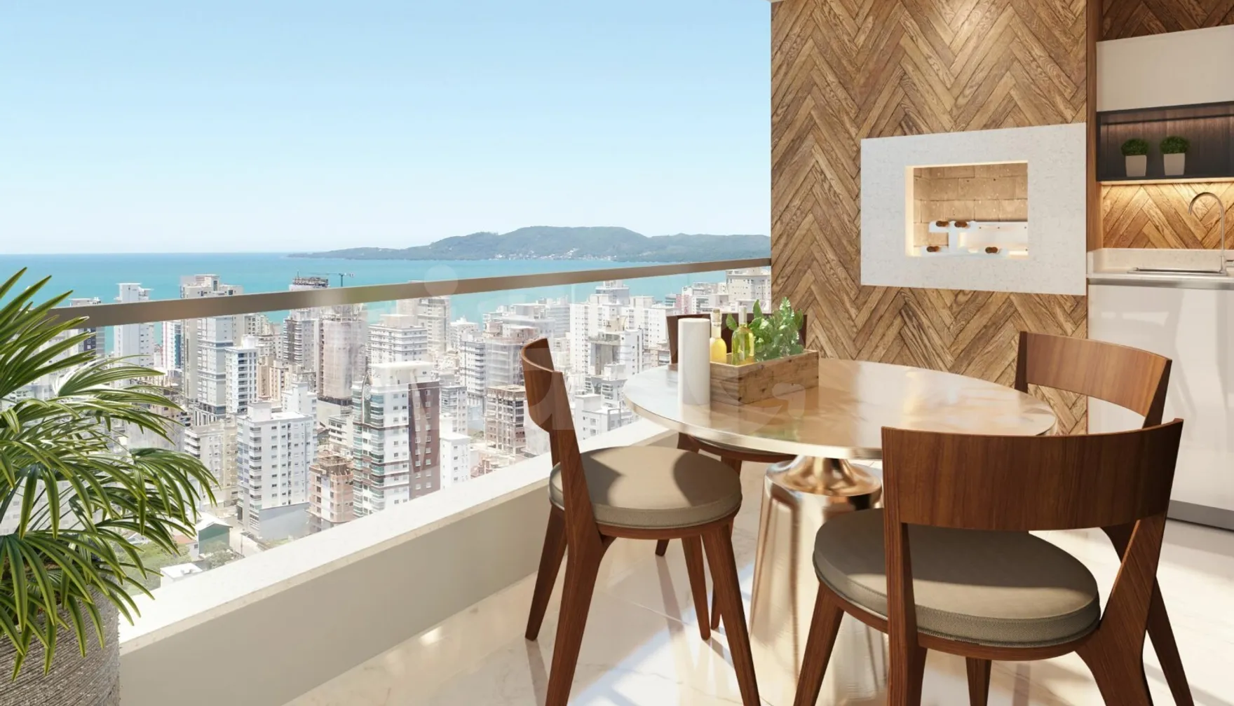 Jequitibá Residence - Apartamento com 126,74 m², em Meia Praia — foto 4