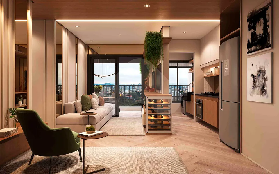 Mozae Higienópolis - Apartamento com 44,85 m², em Higienópolis — foto 3