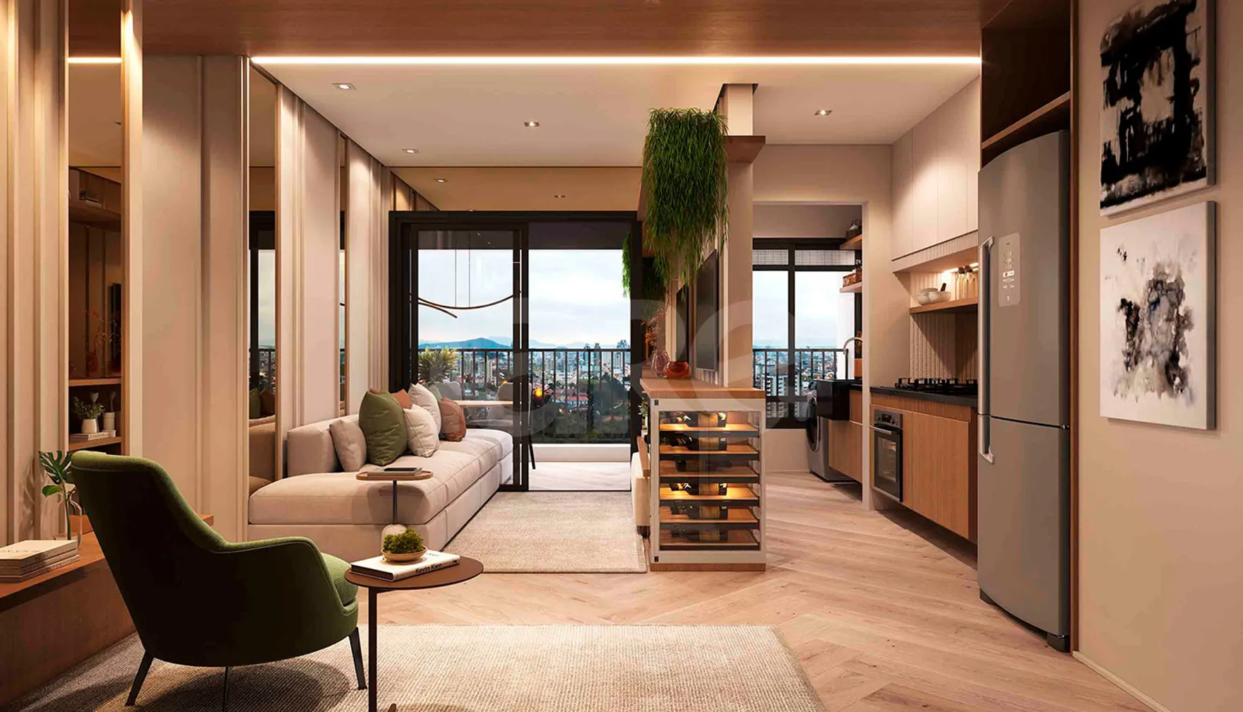 Mozae Higienópolis - Apartamento com 44,85 m², em Higienópolis — foto 3