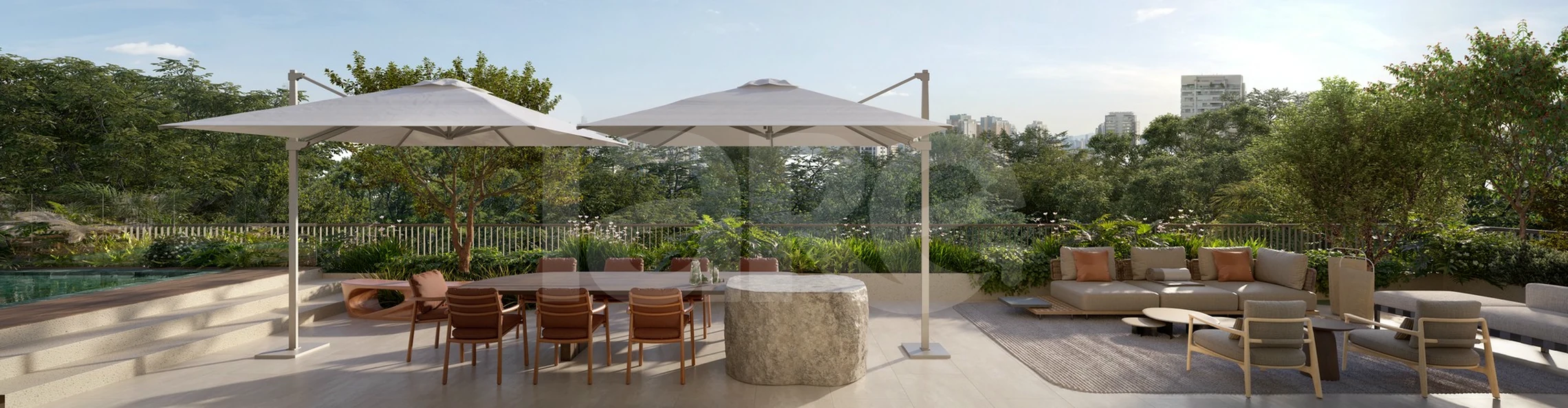 Planta — Garden de 639m²