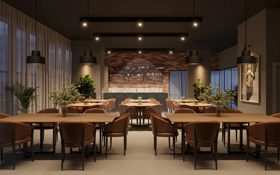 The Wall Street Business & Apartments - Apartamento com 73 m², em Morretes — foto 12