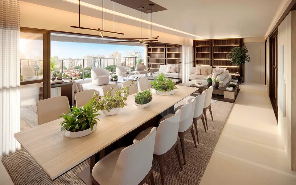 Ampére Brooklin - Apartamento com 262,35 m², em Brooklin Paulista — foto 2