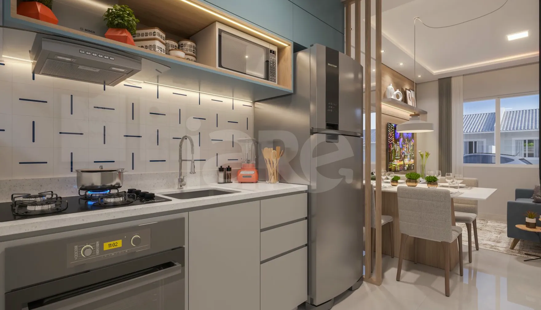 Residencial Treviso - Casa com 42,42 m², em Estados — foto 3
