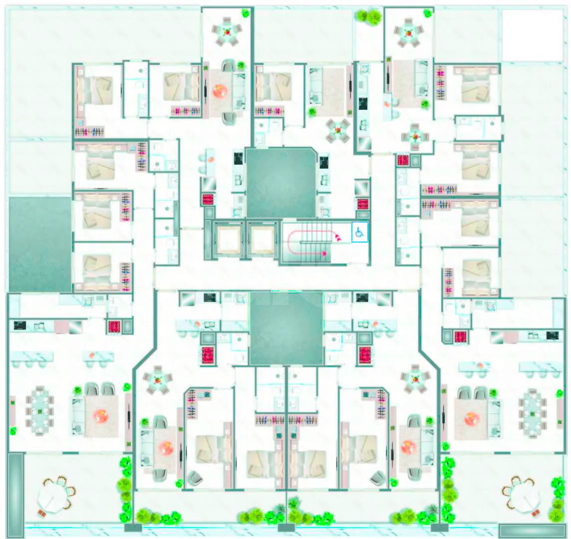 Planta — Pavimento 4