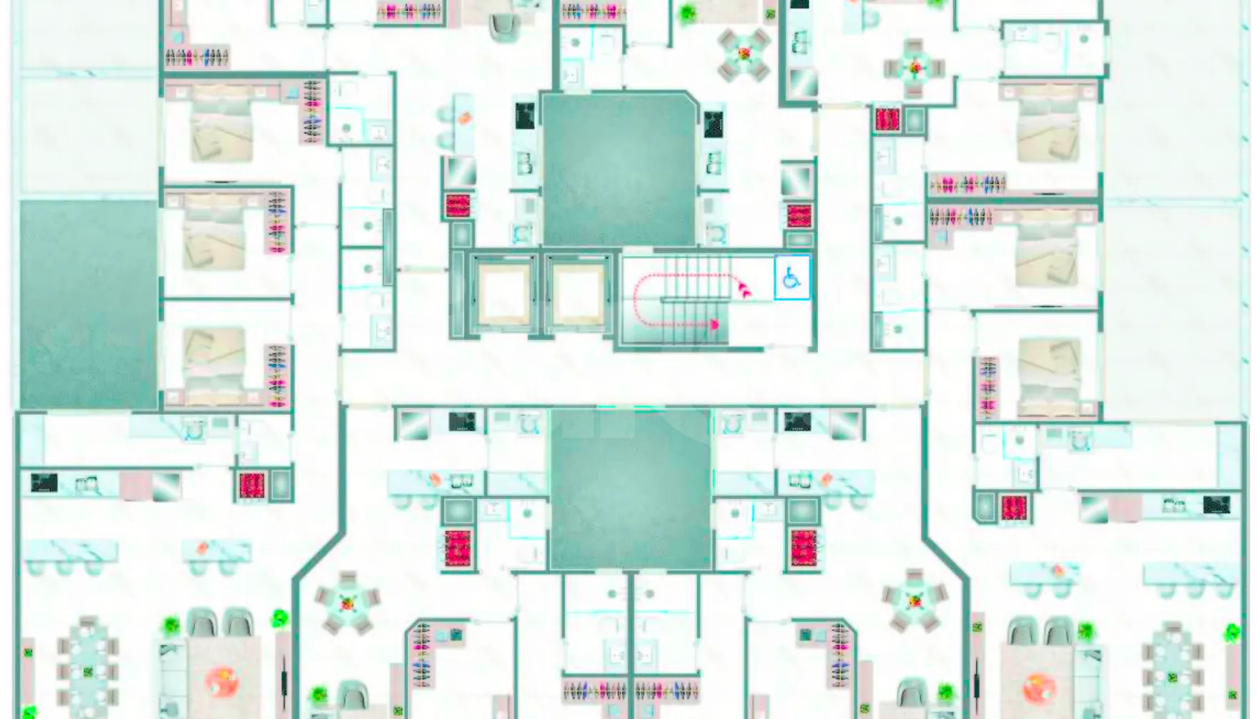 Planta — Pavimento 4