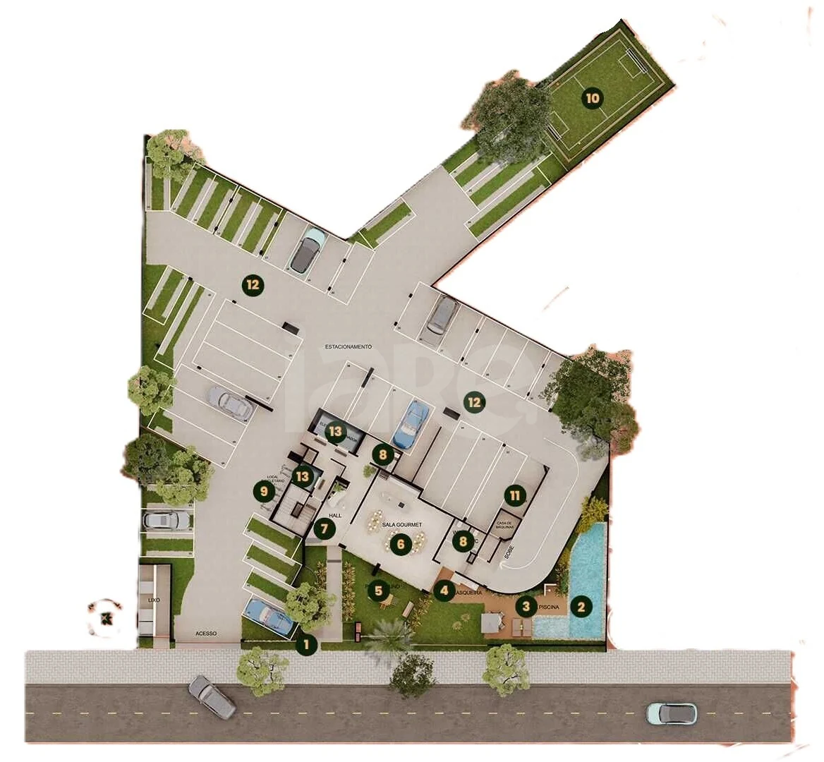 Planta — Pavimento térreo