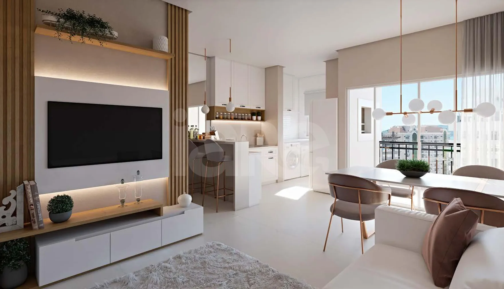 Unique Home - Apartamento com 69 m², em Morretes — foto 3