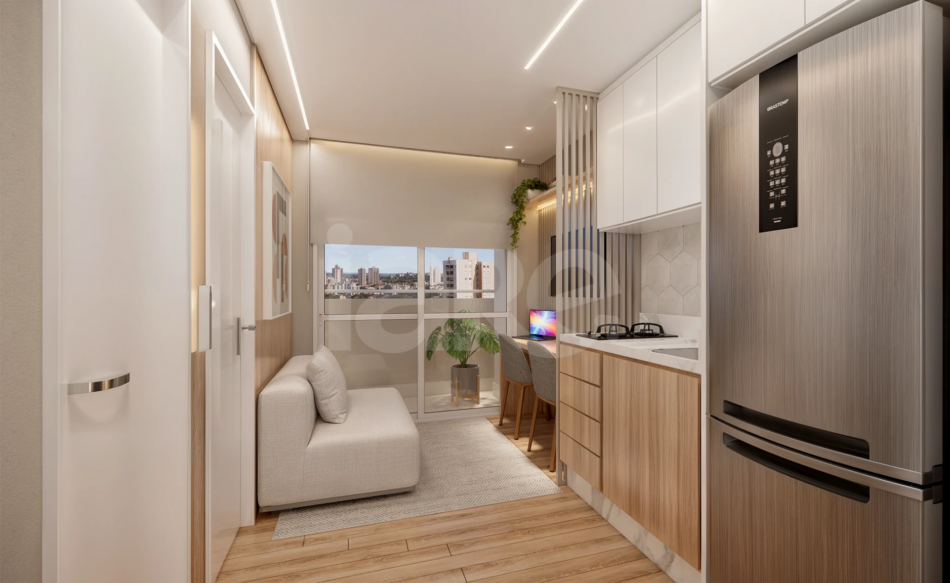 Residencial Nakasone - Itaquera - Apartamento com 35,7 m², em Itaquera — foto 3