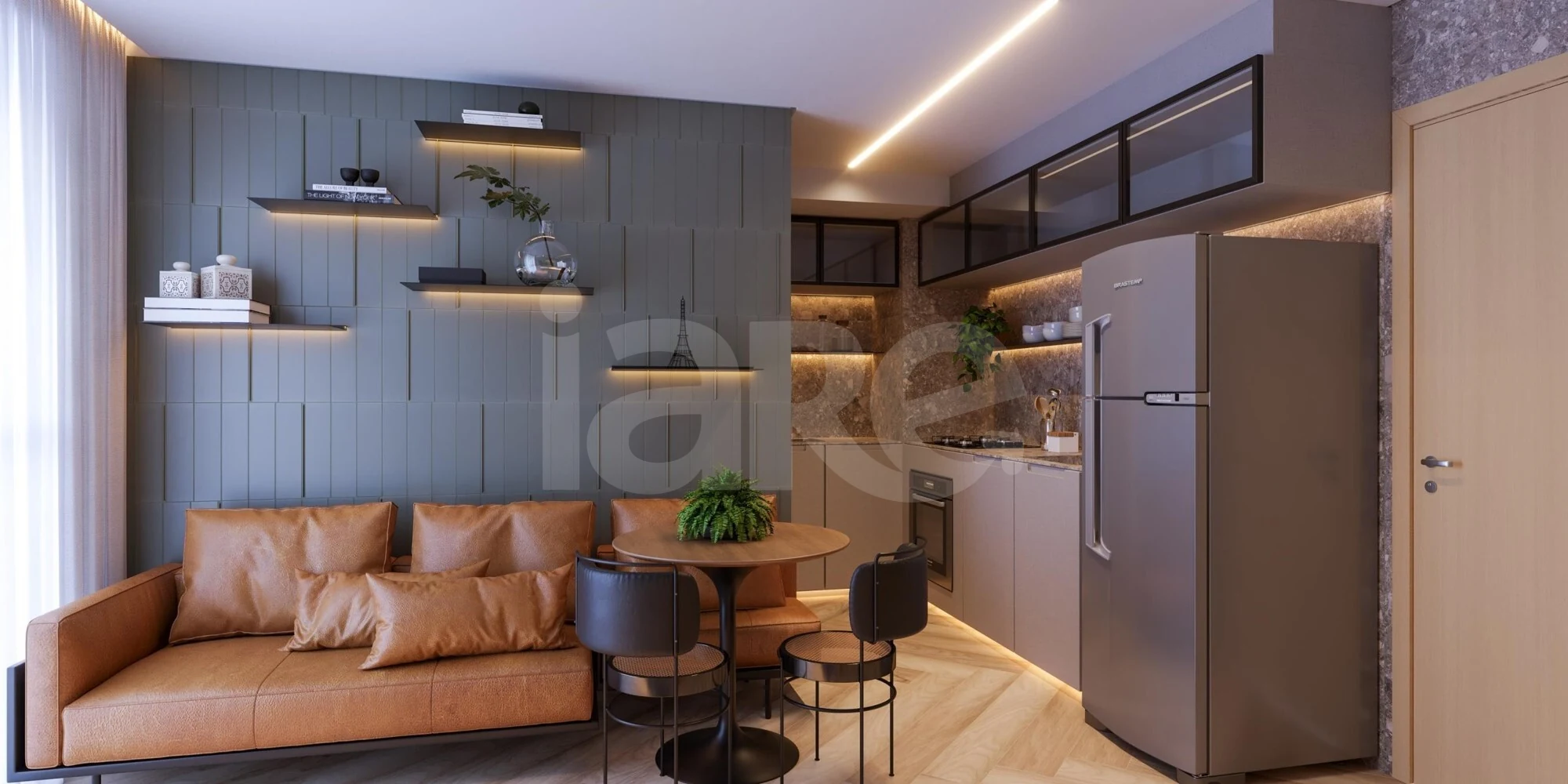 Flamboyant 294 - Apartamento com 34,05 m², em Vila Monte Alegre — foto 2