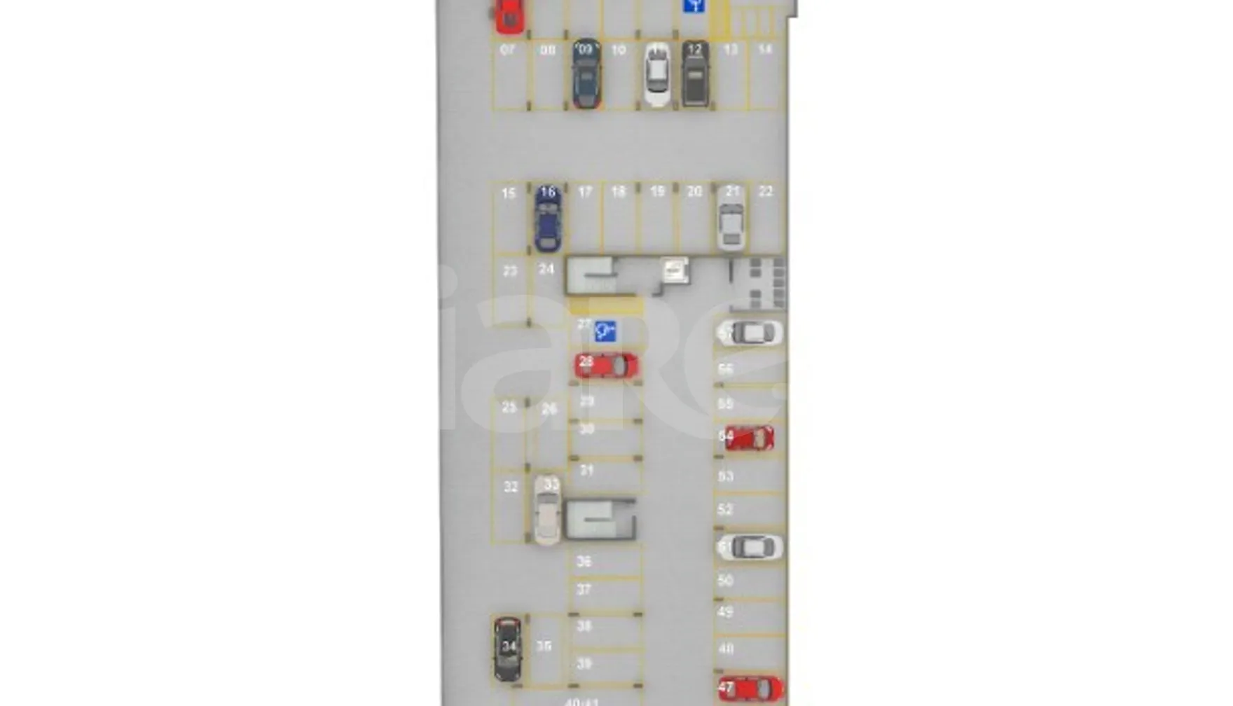 Planta — Pavimento garagem