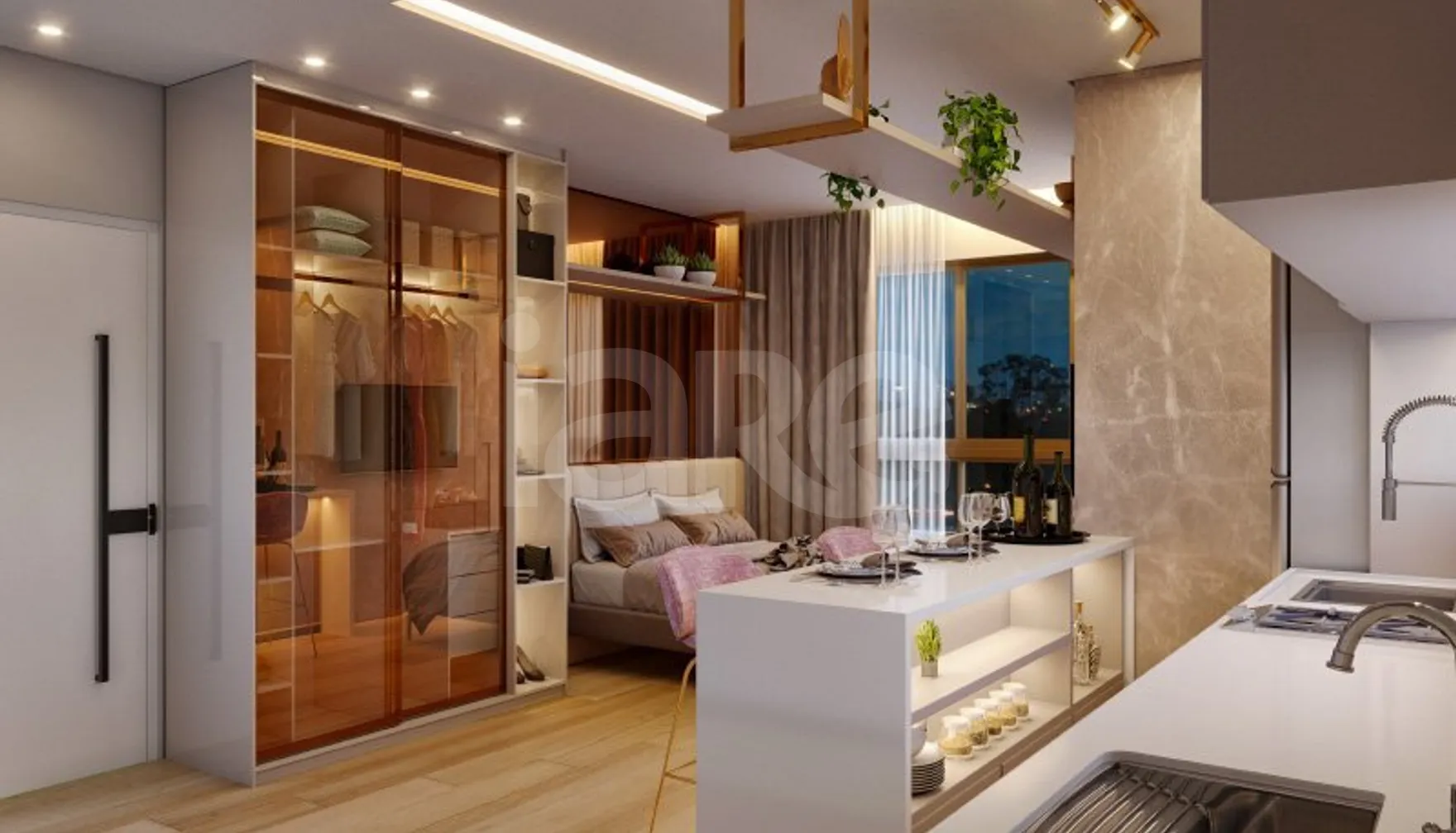 Allure Residence - Studio com 24 m², em Boa Viagem — foto 2