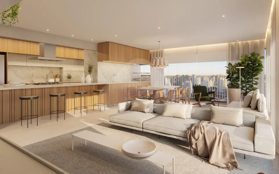 Axis Campo Belo - Apartamento com 131,16 m², em Campo Belo — foto 3