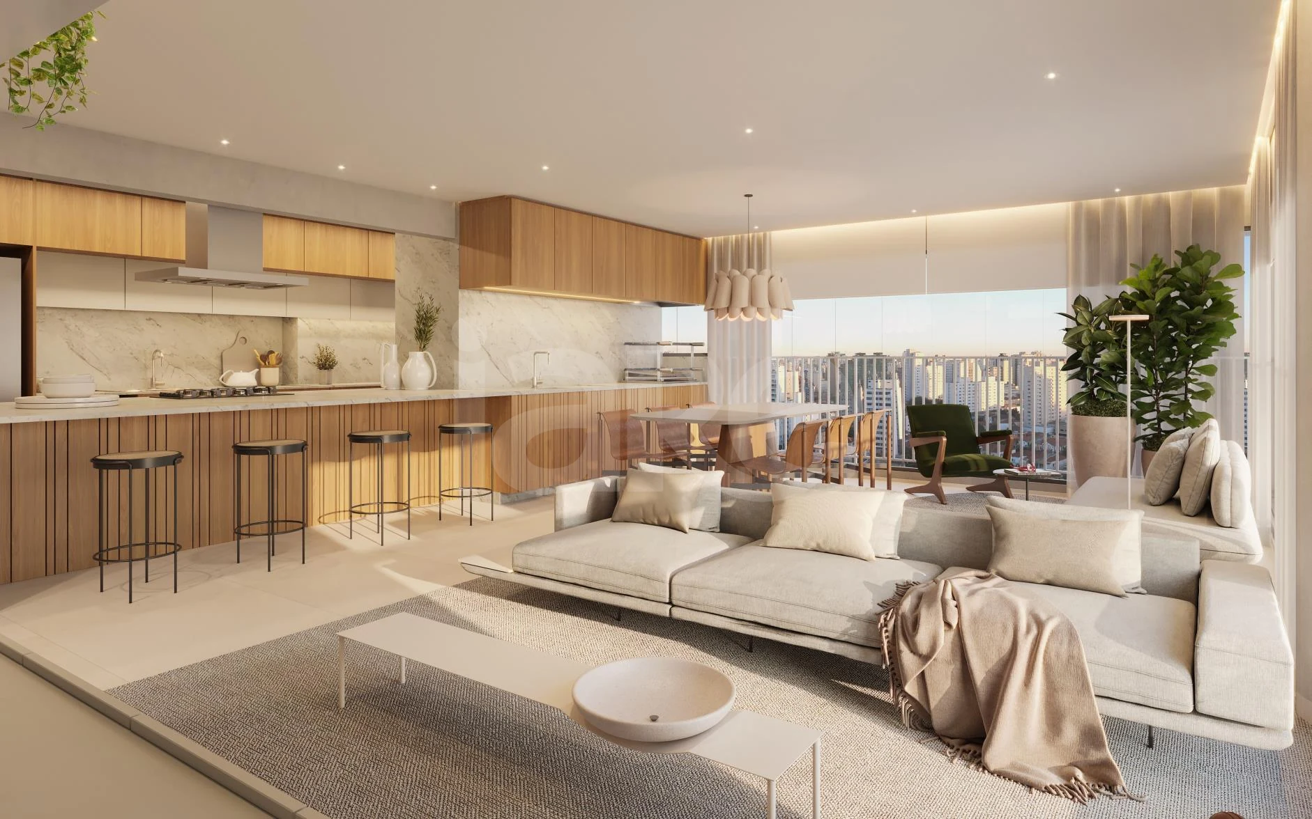 Axis Campo Belo - Apartamento com 131,16 m², em Campo Belo — foto 3