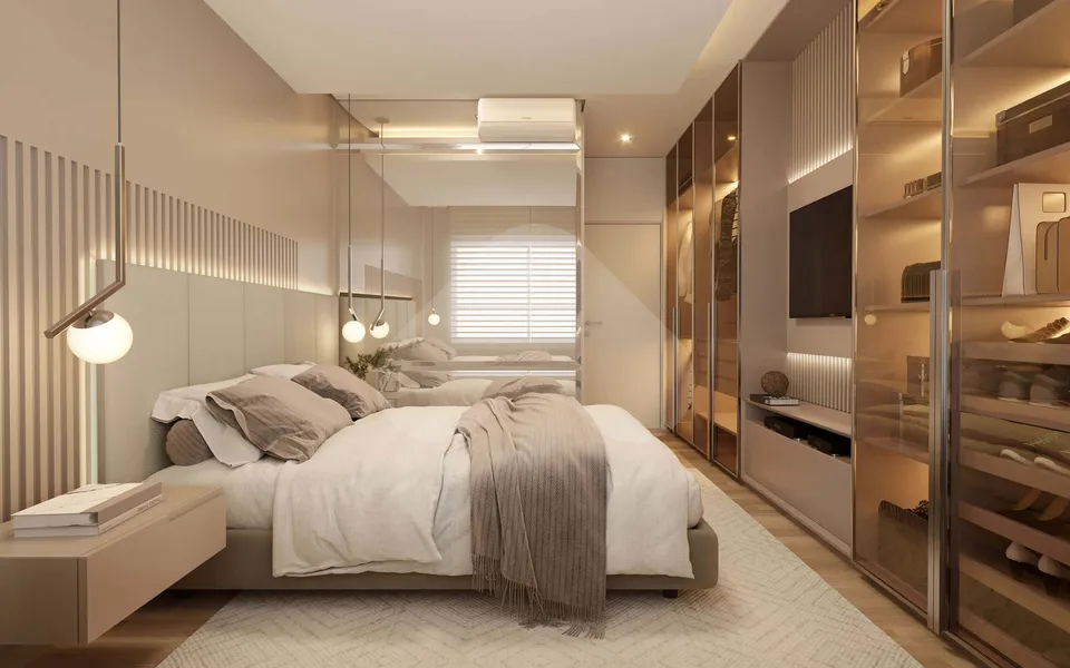 Bosque Pitangueiras - Apartamento com 79,67 m², em Água Branca — foto 4