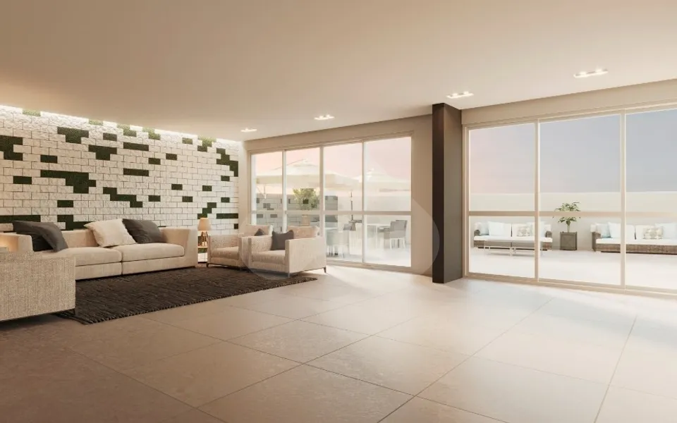 Curaçao Acqua Home - Apartamento com 76,6 m², em Cristo Redentor — foto 3