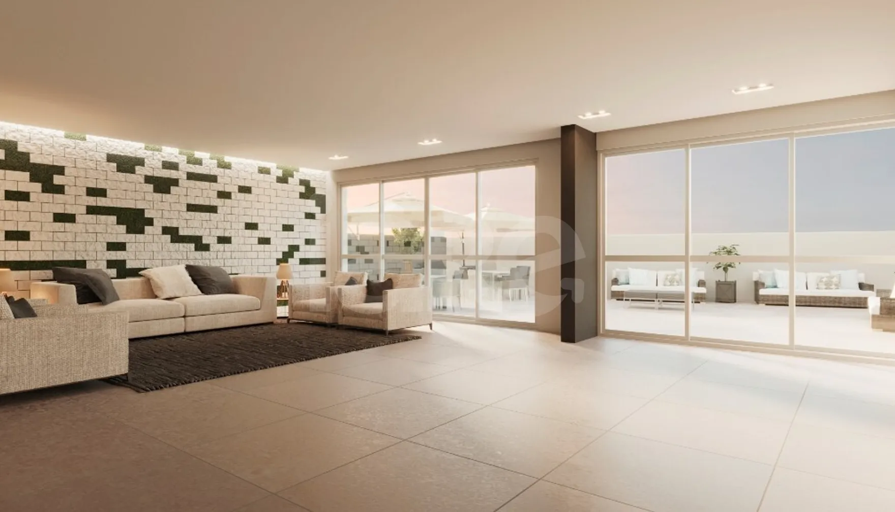 Curaçao Acqua Home - Apartamento com 76,6 m², em Cristo Redentor — foto 5