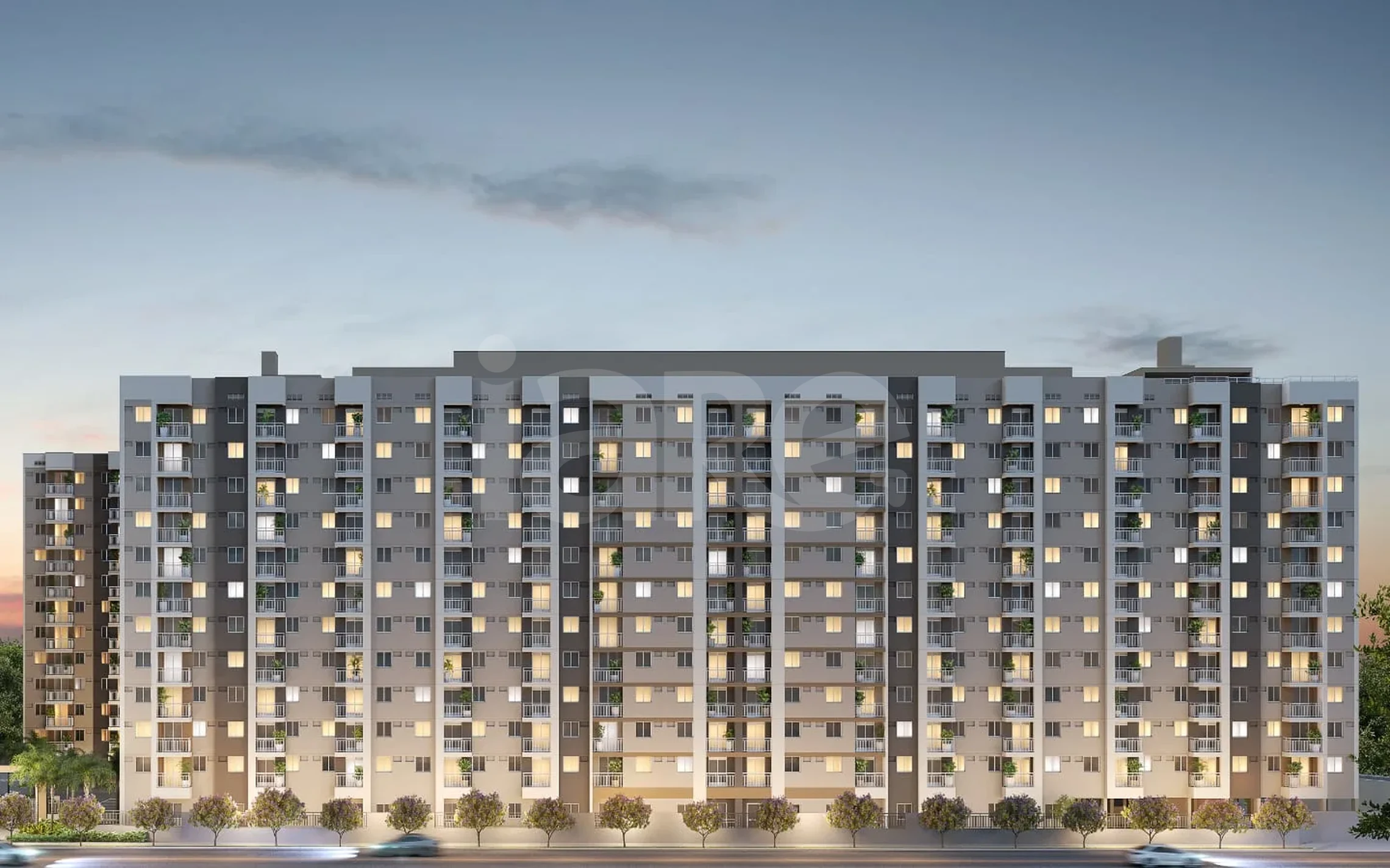 Residencial Cartola - Apartamento com 31,69 m², em São Cristóvão — foto 2