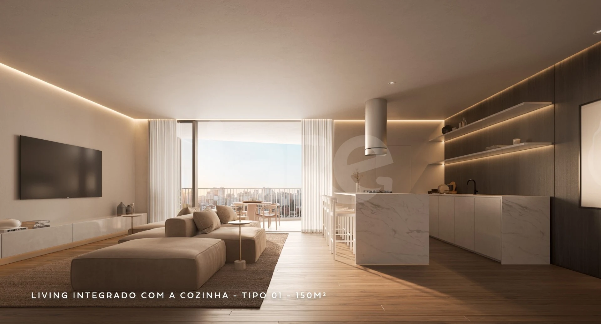 Lemme - Apartamento com 140,97 m², em Água Verde — foto 2