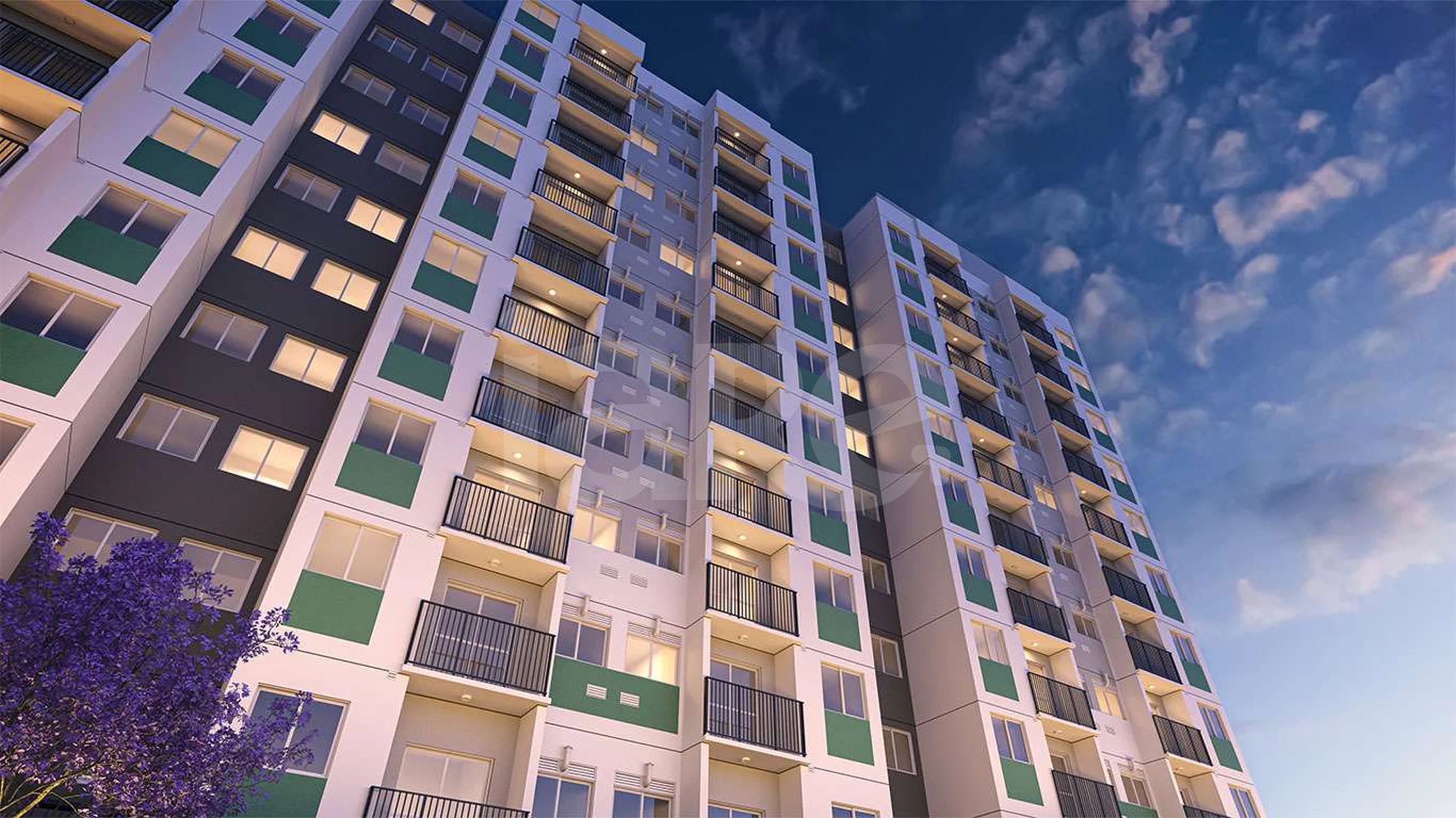Vibra Sabará - Apartamento com 37,29 m², em Campo Grande — foto 2