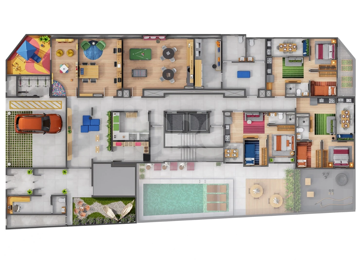Planta — Pavimento térreo