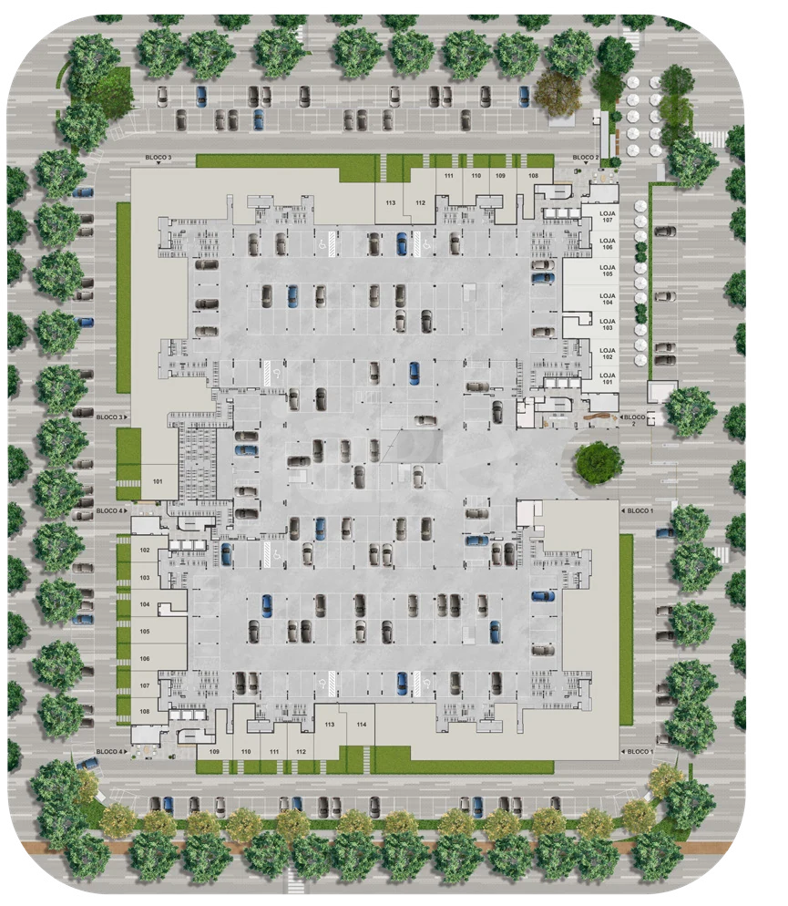 Planta — Implantação 2