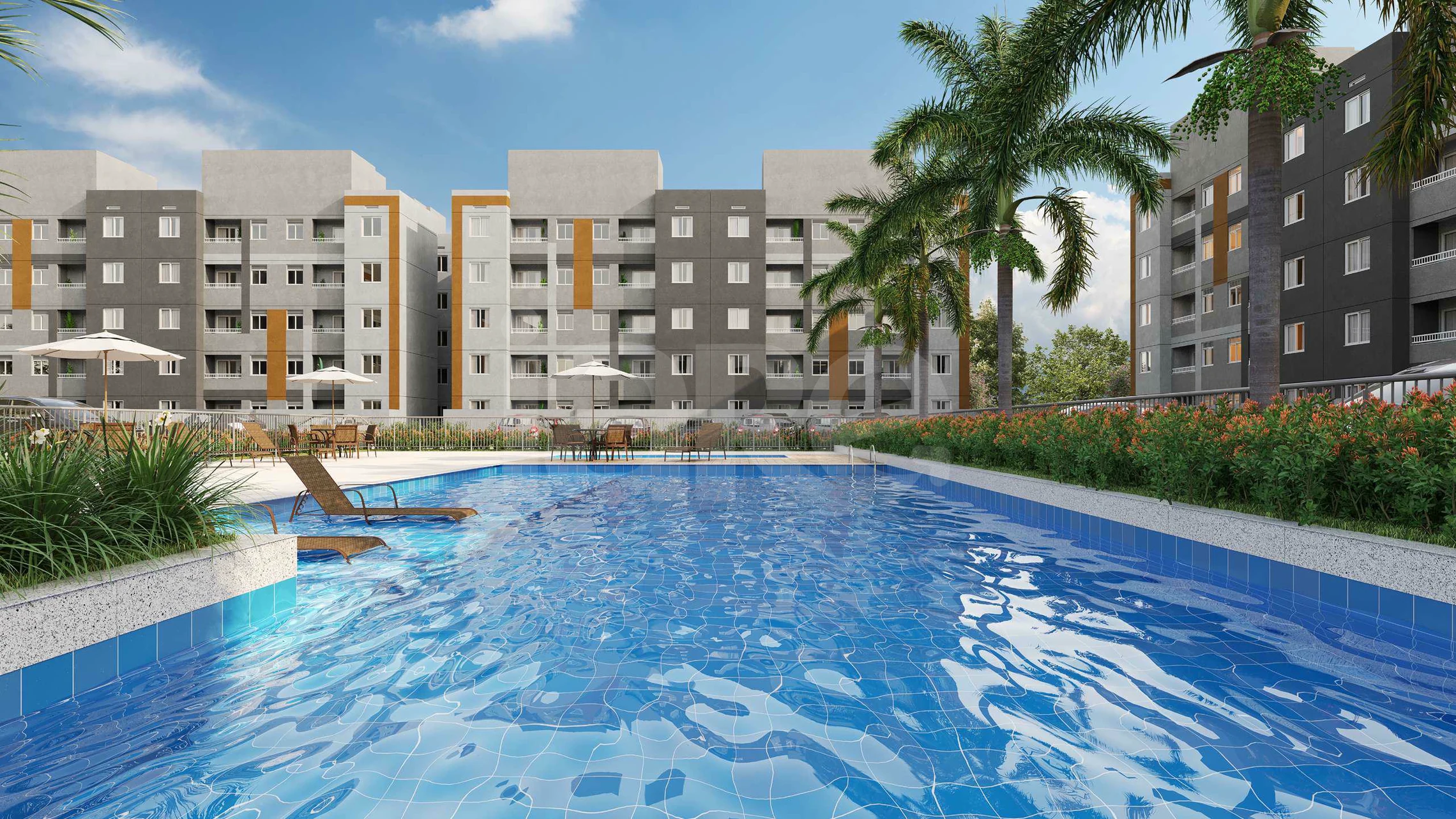 Ipê Amarelo Residencial - Apartamento com 37,18 m², em Campo Grande — foto 12