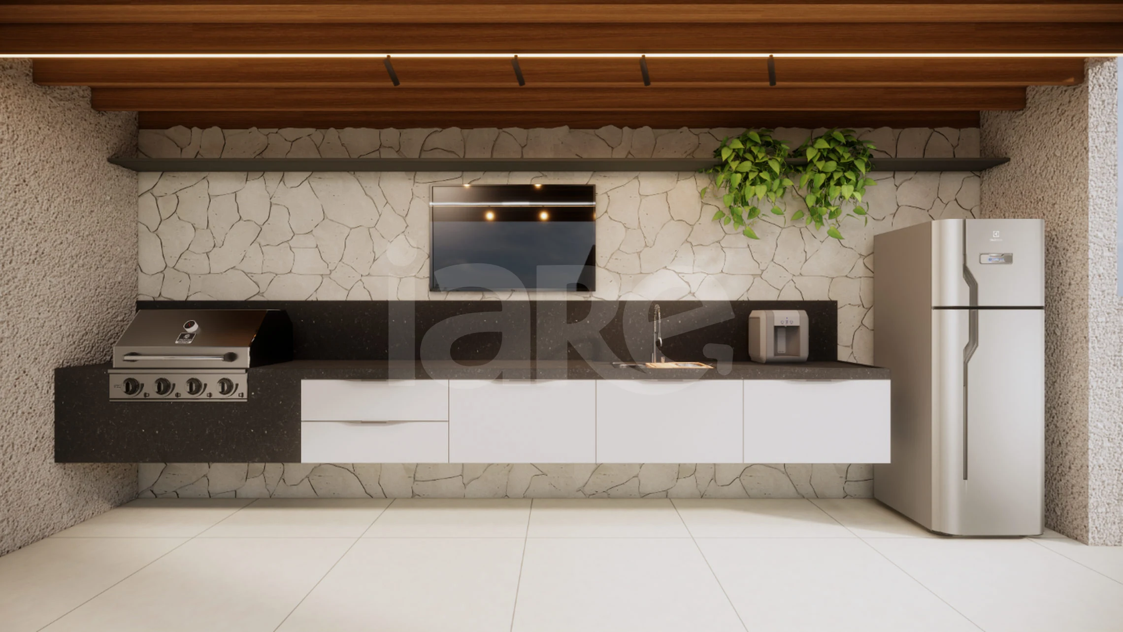 Life One Home & Flat - Studio com 29,9 m², em Manaíra — foto 9