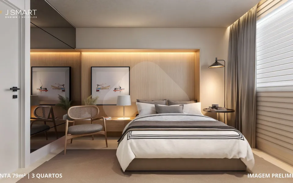 J.Smart Design Meireles - Apartamento com 78,7 m², em Meireles — foto 27