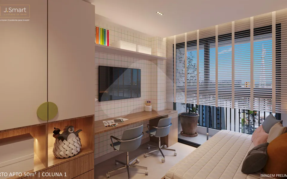 J.Smart Visconde de Mauá - Apartamento com 50,15 m², em Dionísio Torres — foto 21
