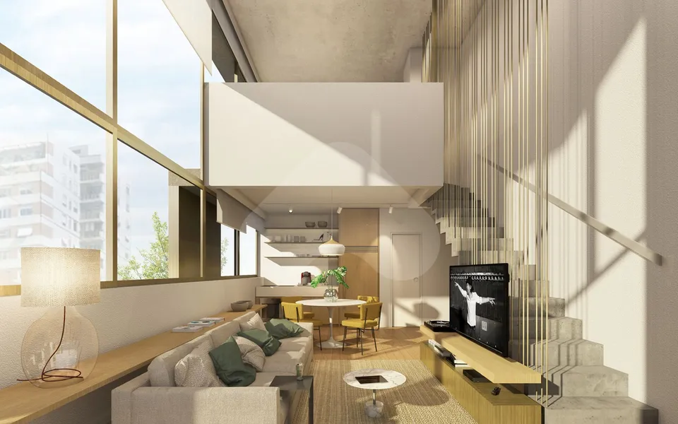 VN Melo Alves - Studio com 27,23 m², em Cerqueira César — foto 2