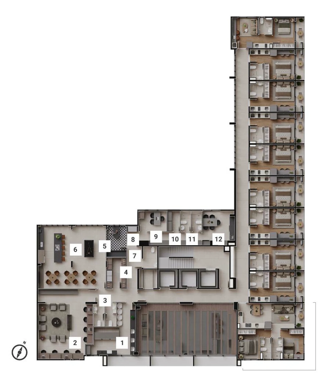 Planta — Pavimento 2