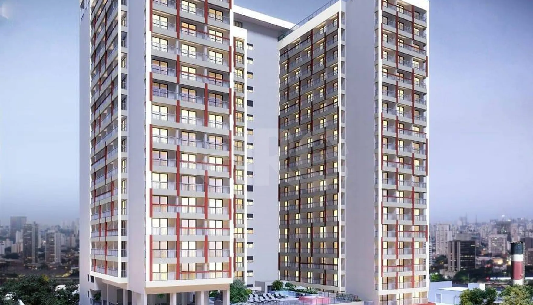 Zip Brooklin - Studio com 24 m², em Brooklin Novo — foto 2
