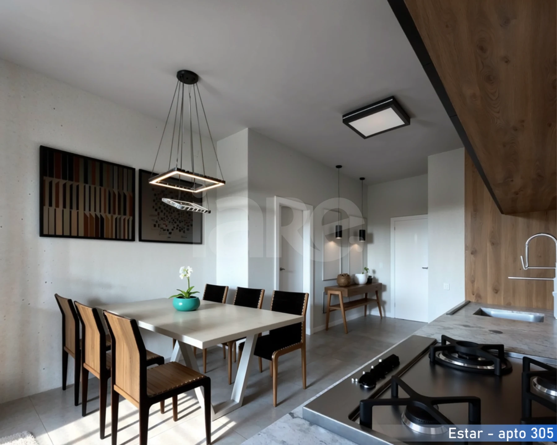 Blue Belle - Apartamento com 66,95 m², em Ingleses do Rio Vermelho — foto 4