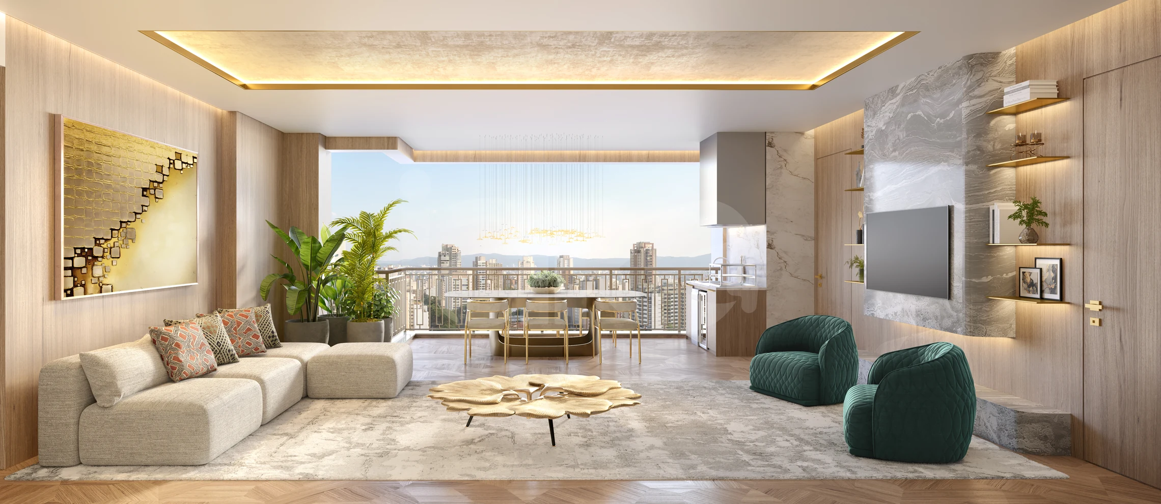 The Palace Royal - Apartamento com 139 m², em Vila Mariana — foto 2