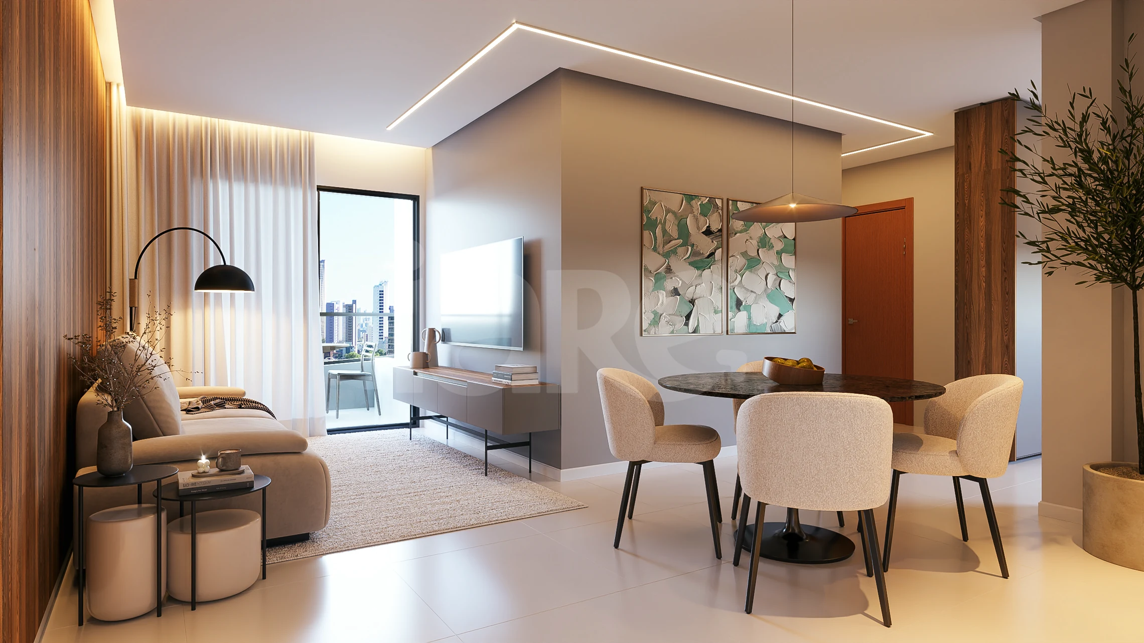Essenza - Apartamento com 65,58 m², em Jardim Oceania — foto 4