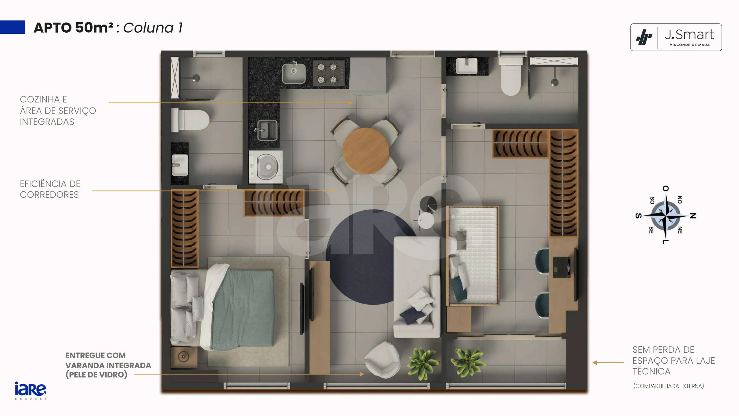 Planta — J.Smart Visconde de Mauá