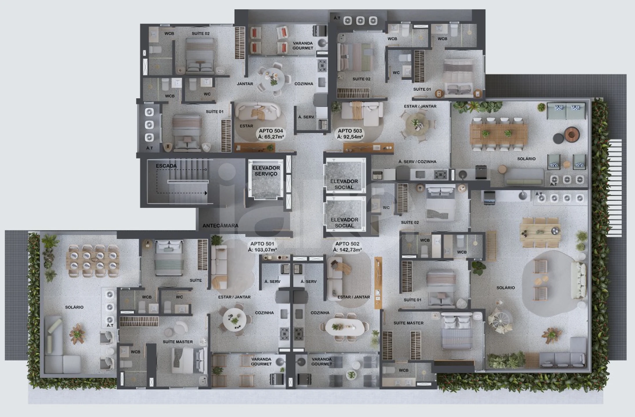 Planta — Pavimento 05