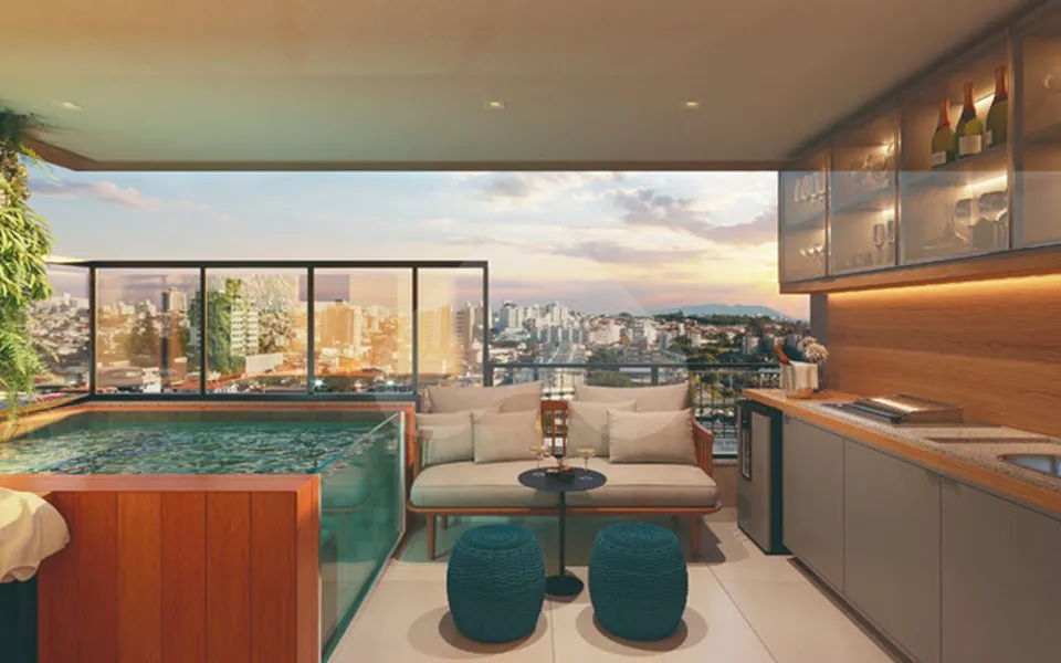 Azure Compact Life - Apartamento com 81,67 m², em Setor Marista — foto 6
