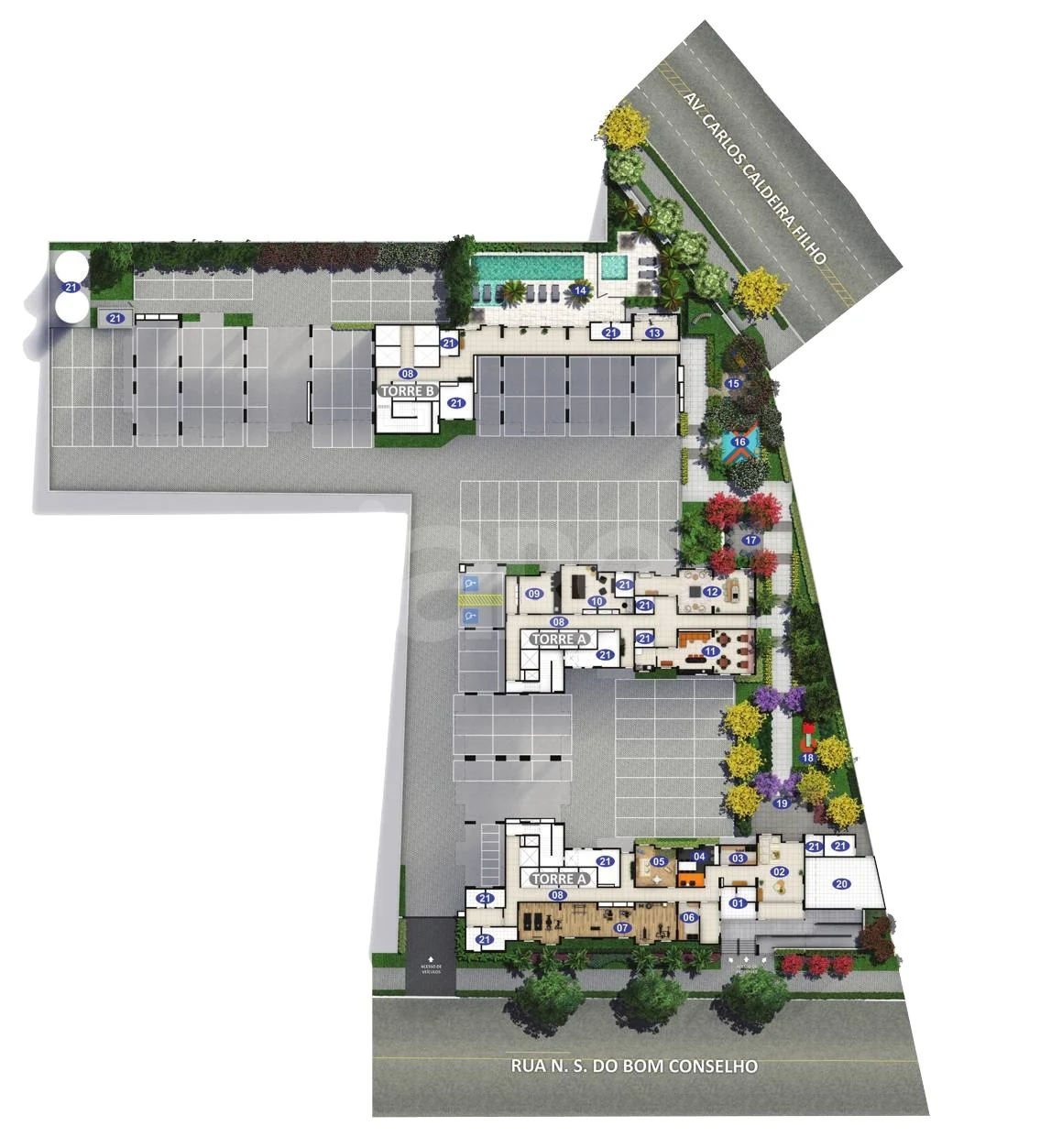 Planta — Pavimento térreo