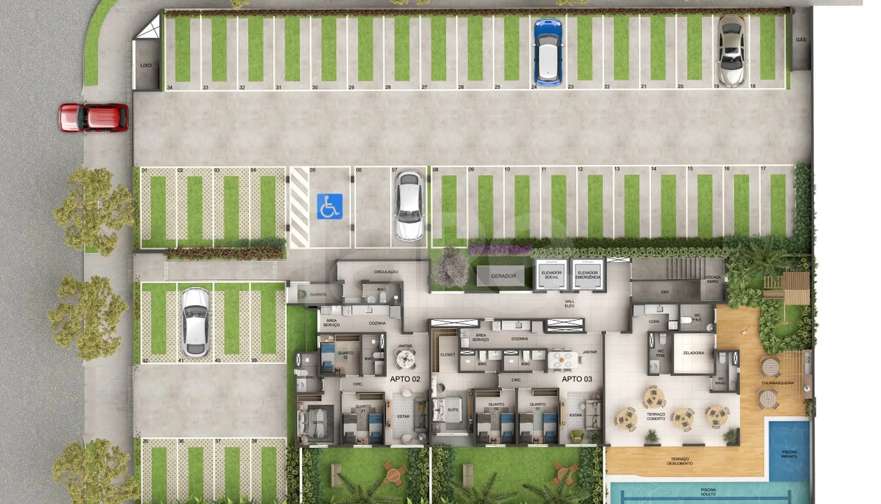 Planta — Pavimento térreo
