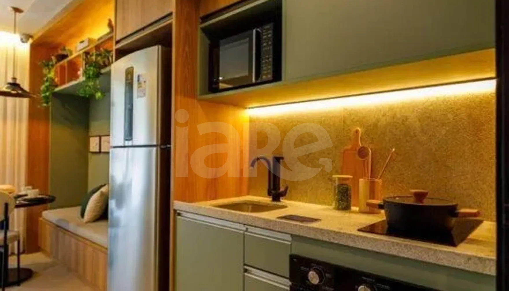 Get Home Design - Studio com 24,81 m², em Mirandópolis — foto 12